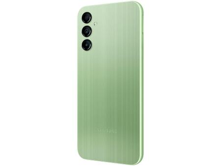 Imagem de Smartphone Samsung Galaxy A14 128GB Verde Lima 4G Octa-Core 4GB RAM 6,6" Câm. Tripla + Selfie 13MP D