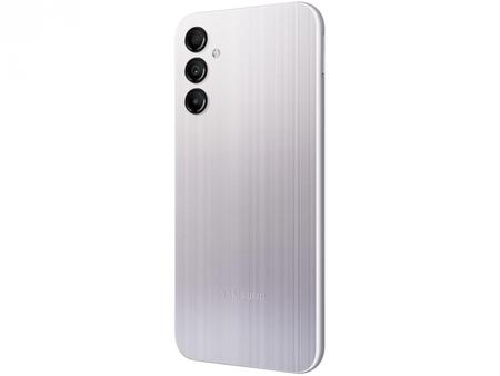 Imagem de Smartphone Samsung Galaxy A14 64 GB Prata 4G Octa-Core 4GB RAM 6,6" Câm. Tripla + Selfie 13MP Dual Chip