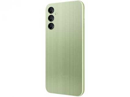 Imagem de Smartphone Samsung Galaxy A14 64 GB Verde Lima 4G Octa-Core 4GB RAM 6,6" Câm. Tripla + Selfie 13MP Dual Chip