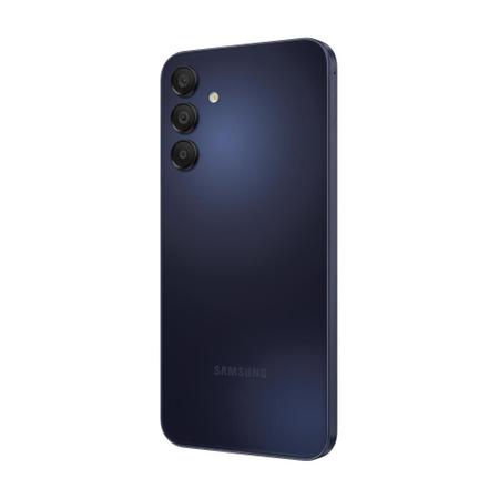 Imagem de Smartphone Samsung Galaxy A15 4G 128GB 4GB RAM Octa-Core MediaTek Câmera Tripla + Selfie 13MP Tela 6.5" Dual Chip-Azul Escuro