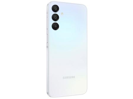 Imagem de Smartphone Samsung Galaxy A15 6,5" 256GB Azul Claro 5G 8GB RAM Câm. Tripla 50MP + Selfie 13MP 5000mAh Dual Chip