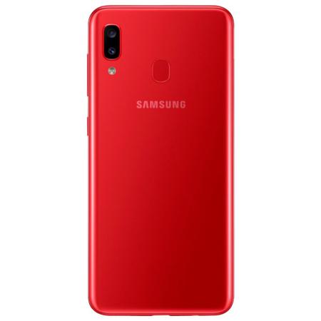 Imagem de Smartphone Samsung Galaxy A20 32GB Dual Chip 4G Tela 6,4" Câmera 13MP e 5MP Frontal 8MP Android 9.0 Vermelho