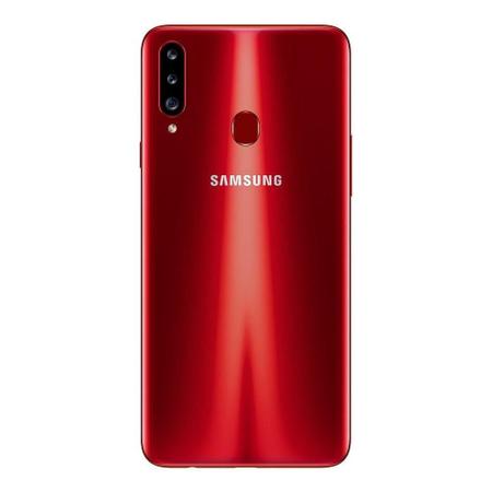 Imagem de Smartphone Samsung Galaxy A20s, Vermelho, Tela 6.5", 4G+WI-Fi, Android 9, Câm Traseira 13+5+8MP e Frontal 8MP, 32GB