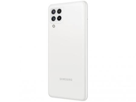 Imagem de Smartphone Samsung Galaxy A22 128GB Branco 4G 4GB RAM Tela 6,4” Câm. Quádrupla + Selfie 13MP