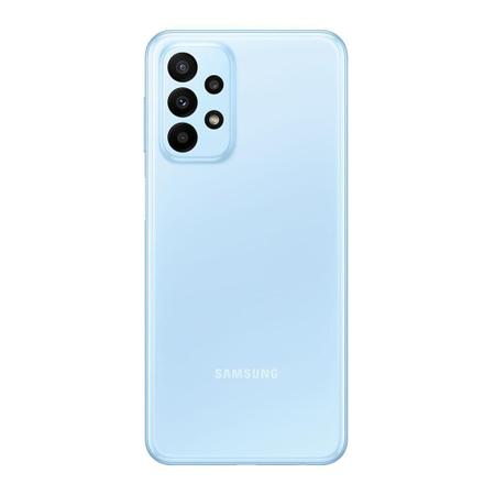 Imagem de Smartphone Samsung Galaxy A23 Azul 128GB 4GB RAM Tela Infinita 6.6" Câmera Traseira Quádrupla Bateria de 5000mAh Dual Chip e Octa Core