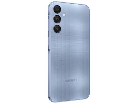 Imagem de Smartphone Samsung Galaxy A25 6,5" 256GB Azul 5G 8GB RAM  Câm Tripla 50MP + Selfie 13MP Bateria 5000mAh Dual Chip