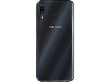 Imagem de Smartphone Samsung Galaxy A30 64GB Preto 4G