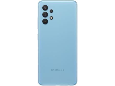 Imagem de Smartphone Samsung Galaxy A32 128GB Azul 4G 4GB RAM Tela 6,4” Câm. Quádrupla + Selfie 20MP