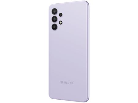 Imagem de Smartphone Samsung Galaxy A32 128GB Violeta 4G - 4GB RAM Tela 6,4” Câm. Quádrupla + Selfie 20MP