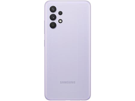 Imagem de Smartphone Samsung Galaxy A32 128GB Violeta 4G - 4GB RAM Tela 6,4” Câm. Quádrupla + Selfie 20MP