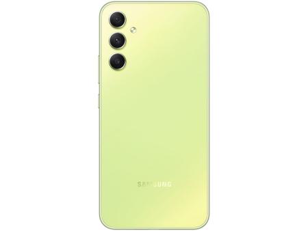 Imagem de Smartphone Samsung Galaxy A34 256GB Verde Lima 5G Octa-Core 8GB RAM 6,6" Câm Tripla +  8MP Dual Chip