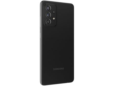 Imagem de Smartphone Samsung Galaxy A52 128GB Preto 4G 6GB RAM Tela 6,5” Câm. Quádrupla + Selfie 32MP