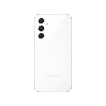 Imagem de Smartphone Samsung Galaxy A54 256GB - Branco, 5G, Câmera Tripla 50MP + Selfie 32MP, RAM 8GB, Tela 6.4"