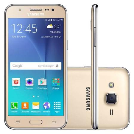 Smartphone Samsung Galaxy J5 Duos Dourado 5 4G 13MP QuadCore 16GB com  Flash Frontal - Samsung Galaxy - Magazine Luiza