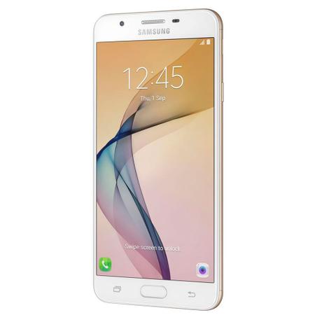 Imagem de Smartphone Samsung Galaxy J5 Prime 32GB Dual Chip 4G 5" Câmera 13MP Selfie 5MP Android 6.0 Dourado