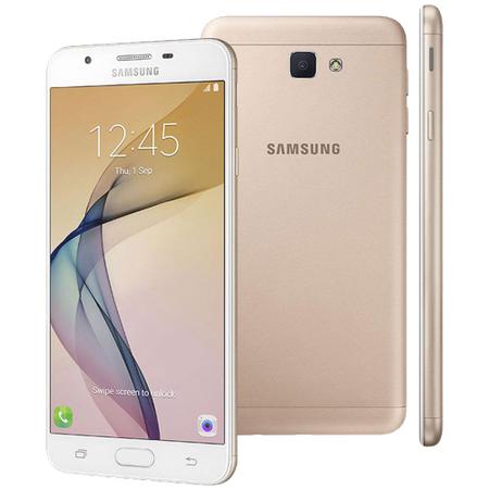 Imagem de Smartphone Samsung Galaxy J5 Prime 32GB Dual Chip 4G 5" Câmera 13MP Selfie 5MP Android 6.0 Dourado