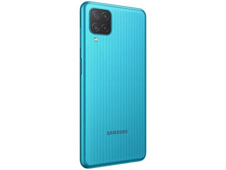 Imagem de Smartphone Samsung Galaxy M12 64GB Verde 4G - 4GB RAM Tela 6,5” Câm. Quádrupla + Selfie 8MP