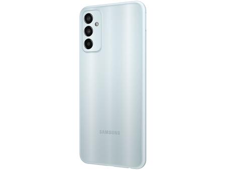 Imagem de Smartphone Samsung Galaxy M13 128GB Azul 4G Octa-Core 4GB RAM 6,6” Câm. Tripla + Selfie 8MP