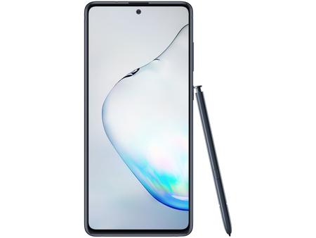 Imagem de Smartphone Samsung Galaxy Note 10 Lite 128GB Preto Octa-Core 6GB RAM Tela 6,7” Câm.Tripla Selfie 32MP