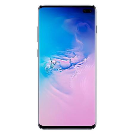 Imagem de Smartphone Samsung Galaxy S10+, Dual Chip, Azul, Tela 6.4", 4G+WiFi+NFC, Android 9.0, Câmera 12+16+12MP, 128GB