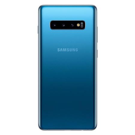 Imagem de Smartphone Samsung Galaxy S10+, Dual Chip, Azul, Tela 6.4", 4G+WiFi+NFC, Android 9.0, Câmera 12+16+12MP, 128GB
