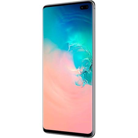 Imagem de Smartphone Samsung Galaxy S10 Plus Branco 128GB Dual Chip Tela 6,4" OctaCore Câmera Traseira Tripla