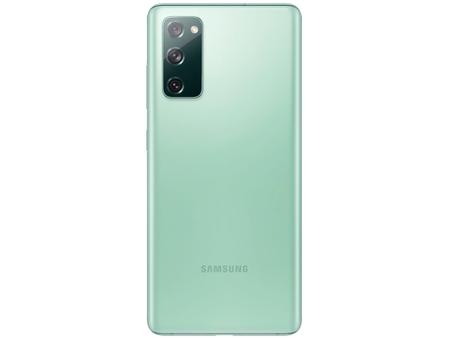 Imagem de Smartphone Samsung Galaxy S20 FE 128GB Cloud Mint 4G 6GB RAM Tela 6,5” Câm. Tripla + 32MP