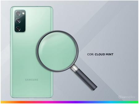 Imagem de Smartphone Samsung Galaxy S20 FE 128GB Cloud Mint 4G 6GB RAM Tela 6,5” Câm. Tripla + Selfie 32MP