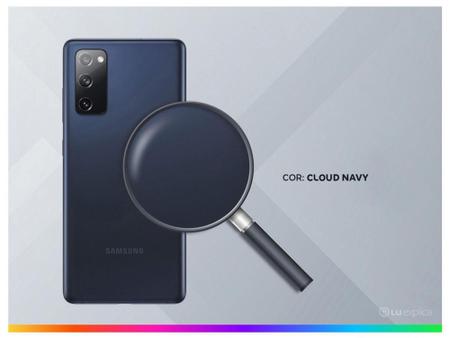 Imagem de Smartphone Samsung Galaxy S20 FE 128GB Cloud Navy - 4G 6GB RAM Tela 6,5” Câm. Tripla + Selfie 32MP