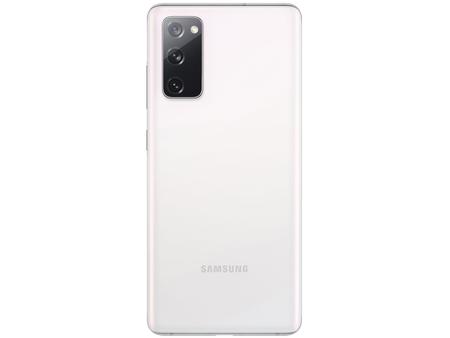 Imagem de Smartphone Samsung Galaxy S20 FE 128GB Cloud White 4G 6GB RAM Tela 6,5” Câm. Tripla + 32MP