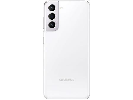 Imagem de Smartphone Samsung Galaxy S21 128GB Branco 5G - 8GB RAM Tela 6,2” Câm. Tripla + Selfie 10MP