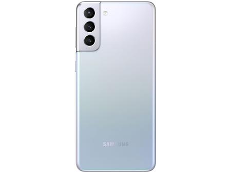 Imagem de Smartphone Samsung Galaxy S21+ 256GB Prata 5G - 8GB RAM Tela 6,7” Câm. Tripla + Selfie 10MP