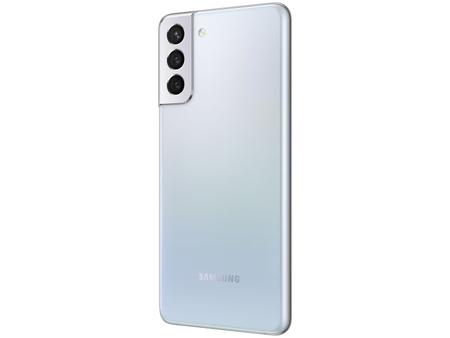 Imagem de Smartphone Samsung Galaxy S21+ 256GB Prata 5G - 8GB RAM Tela 6,7” Câm. Tripla + Selfie 10MP