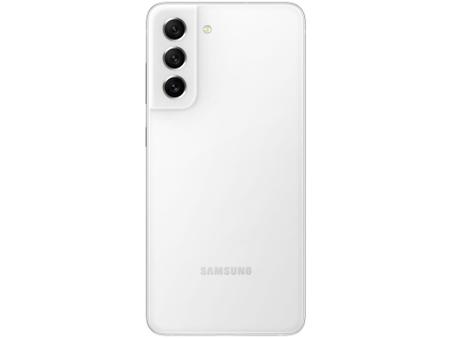 Imagem de Smartphone Samsung Galaxy S21 FE 128GB Branco 5G - 6GB RAM Tela 6,4” Câm. Tripla + Selfie 32MP