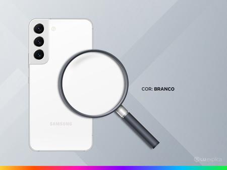 Imagem de Smartphone Samsung Galaxy S22 128GB Branco 5G Octa-Core 8GB 6,1" RAM Câm. Tripla + Selfie 10MP Dual Chip