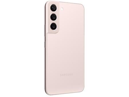Imagem de Smartphone Samsung Galaxy S22 256GB Rosé 5G Octa-Core 8GB 6,1" RAM Câm. Tripla + Selfie 10MP Dual Chip