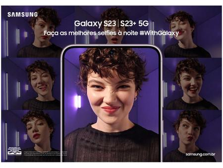 Imagem de Smartphone Samsung Galaxy S23 256GB Creme 5G 8GB RAM 6,1” Câm Tripla + Selfie 12MP