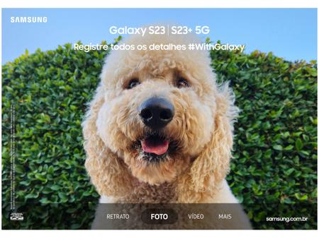 Smartphone Samsung Galaxy S23 256GB Preto 5G - 8GB RAM Tela 6,1