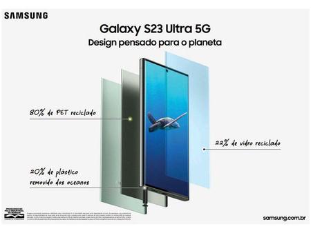 Imagem de Smartphone Samsung Galaxy S23 Ultra 256GB Creme 5G 12GB RAM 6,8” Câm. Quádrupla + Selfie 12MP