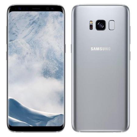 Imagem de Smartphone Samsung Galaxy S8+, Dual Chip, Prata, Tela 6.2", 4G+WiFi+NFC, Android 7.0, 12MP, 64GB