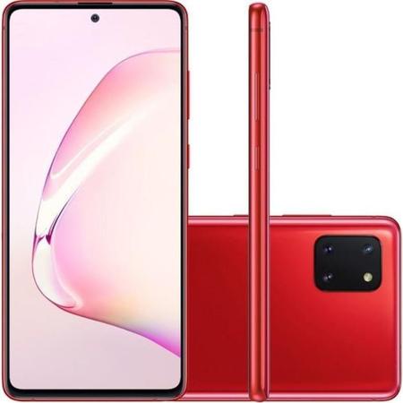 Smartphone Samsung Galaxy Note 10 Lite, Vermelho , Tela 6.7, Câm  12+12+12MP e Frontal 32MP, 128GB - Galaxy Note 10 - Magazine Luiza