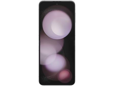 Imagem de Smartphone Samsung Z Flip 5 256GB Rosa 5G Snapdragon 8GB RAM 6,7" Câm. Dupla + Selfie 10MP Dual Chip