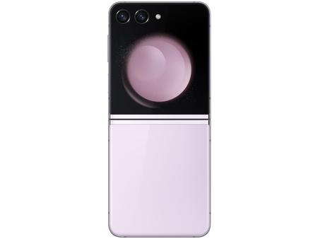 Imagem de Smartphone Samsung Z Flip 5 512GB Rosa 5G Snapdragon 8GB RAM 6,7" Câm. Dupla + Selfie 10MP Dual Chip