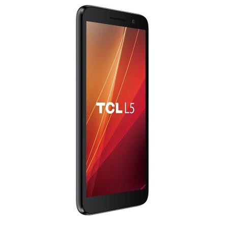 Imagem de Smartphone TCL L5, Preto, Tela de 5", 4G+Wi-Fi, Android 8, Câm. Tras. de 8MP, Frontal de 5MP, 16GB