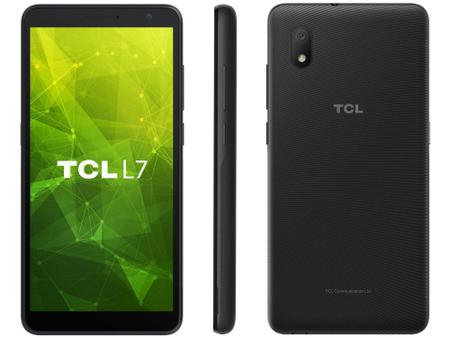 Imagem de Smartphone TCL L7 32GB Preto 4G Quad-Core - 2GB RAM Tela 5,5” Câm. 8MP + Selfie 5MP