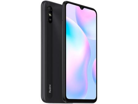 Imagem de Smartphone Xiaomi Redmi 9A 32GB Cinza 4G Octa-Core - 2GB RAM 6,53” Câm. 13MP + Selfie 5MP Dual Chip