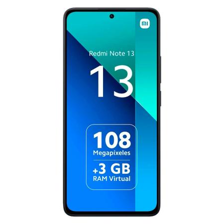 Imagem de Smartphone Xiaomi Redmi Note 13 6GB+128GB 4g Global preto