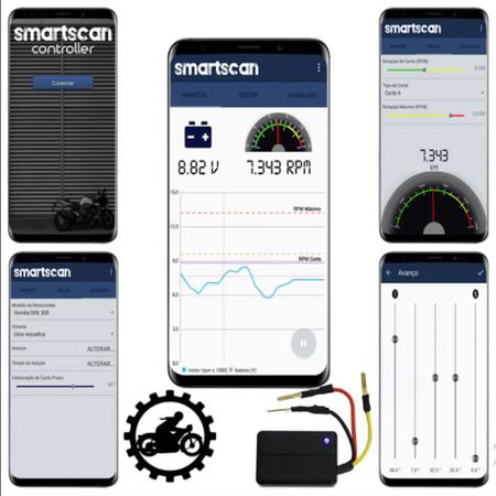 Imagem de Smartscan Controller De Cdi Universal Bluetooth Multscan