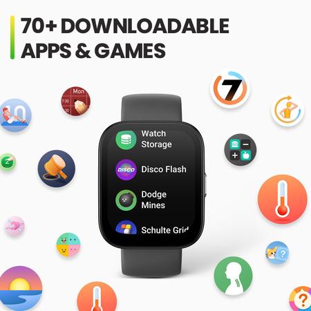 Imagem de Smartwatch Amazfi Bip 5 GPS Redes Sociais e Esportes  - Preto