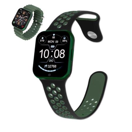 Imagem de Smartwatch Champion 2 Pulseiras C033 CH50033X Preto/Verde